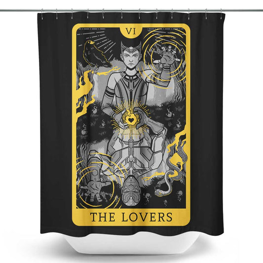 Tarot: The Lovers - Shower Curtain
