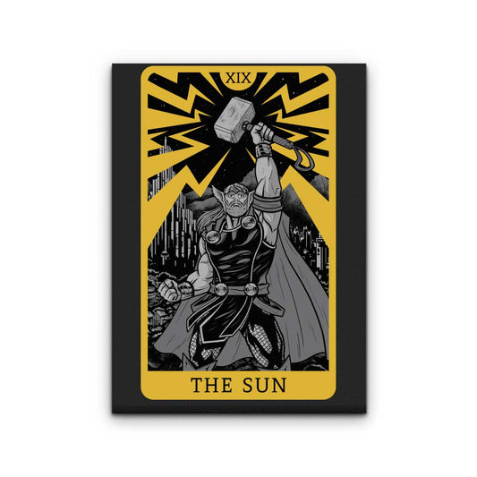 Tarot: The Sun - Canvas Print