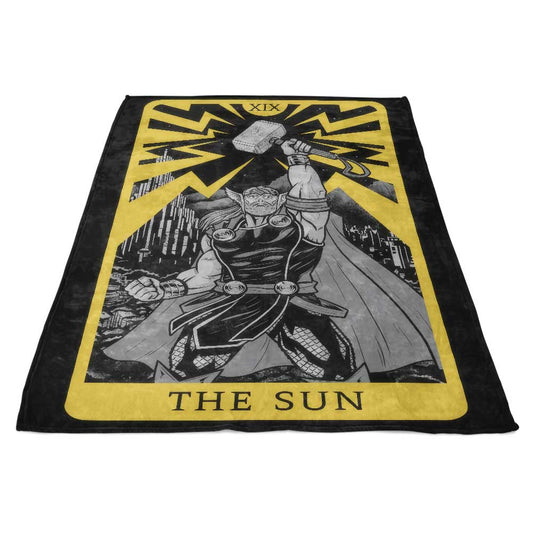 Tarot: The Sun - Fleece Blanket