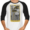 Tarot: The Tower - 3/4 Sleeve Raglan T-Shirt