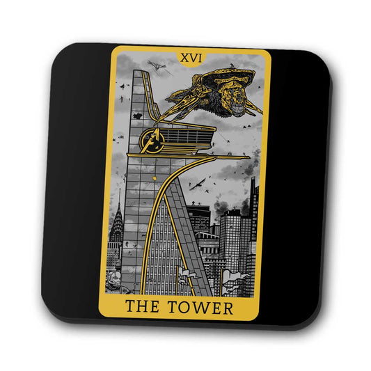 Tarot: The Tower - Coasters