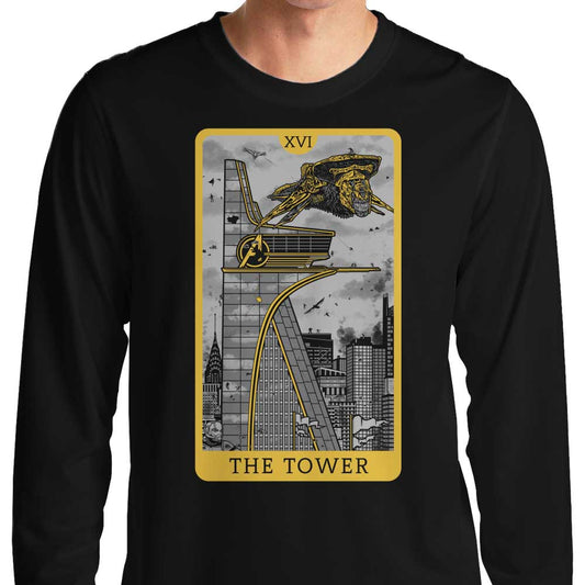 Tarot: The Tower - Long Sleeve T-Shirt