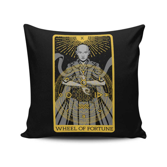 Tarot: Wheel of Fortune - Throw Pillow