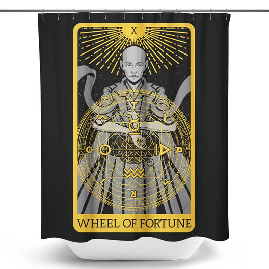 Tarot: Wheel of Fortune - Shower Curtain