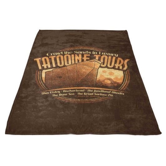 Tatooine Tours - Fleece Blanket