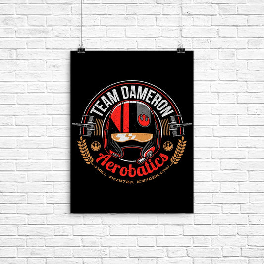 Team Dameron - Poster