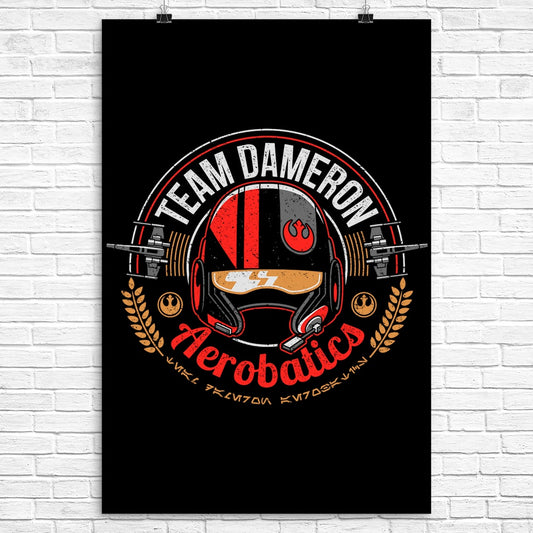 Team Dameron - Poster