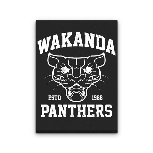 Team Panther - Canvas Print