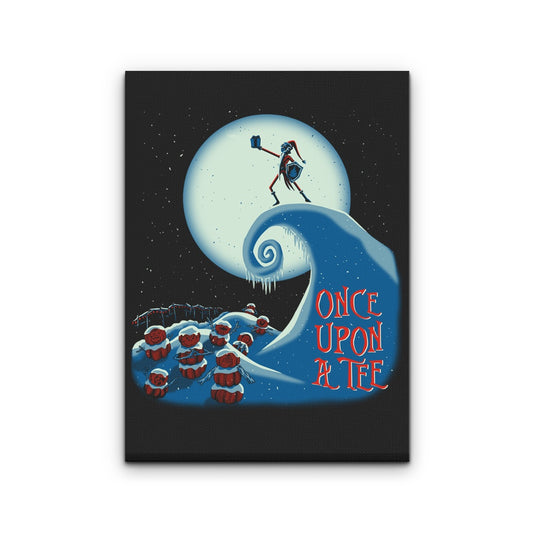 Teerion Before Christmas - Canvas Print