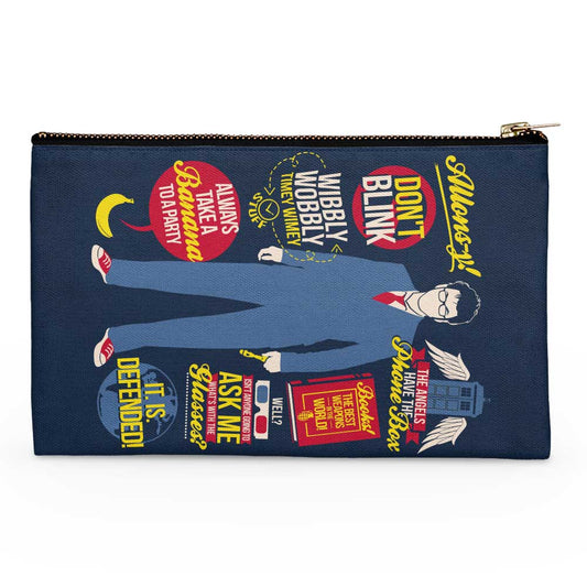 Tenth Doctor Quotes - Accessory Pouch