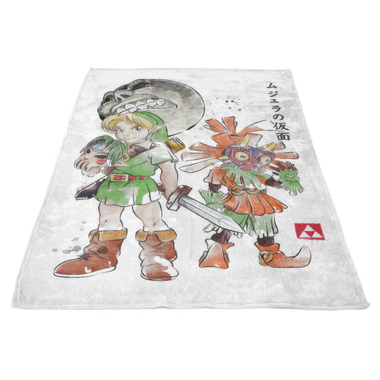 Termina Watercolor - Fleece Blanket