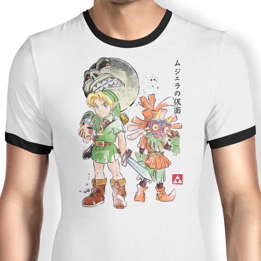Termina Watercolor - Ringer T-Shirt