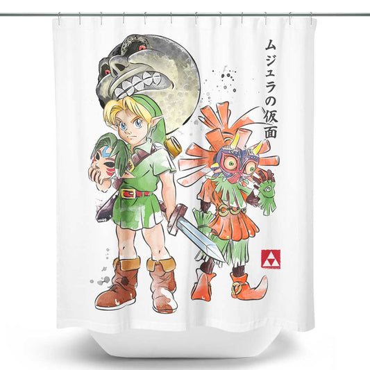Termina Watercolor - Shower Curtain