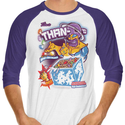 Than-O's - 3/4 Sleeve Raglan T-Shirt