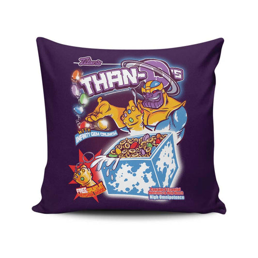 Than-O's - Throw Pillow