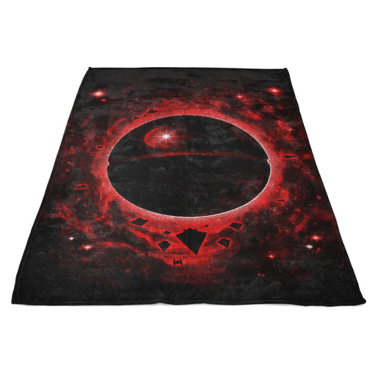 That's No Moon - Fleece Blanket