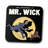 The Adventures of Mr. Wick - Coasters