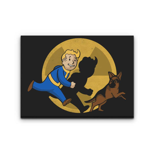 The Adventures of Vault Boy - Canvas Print