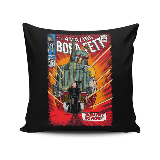 The Amazing Bounty Hunter - Throw Pillow