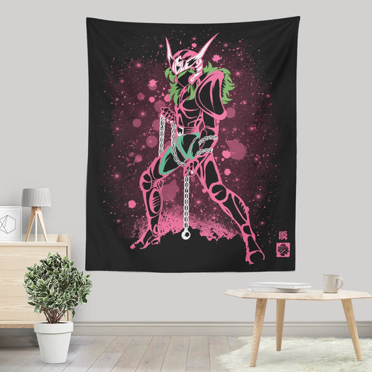 The Andromeda Saint - Wall Tapestry