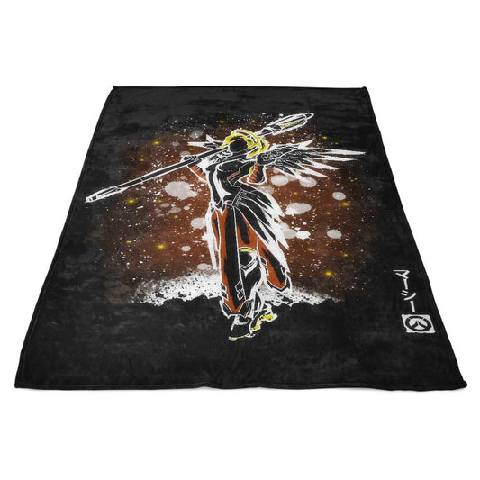The Angel - Fleece Blanket
