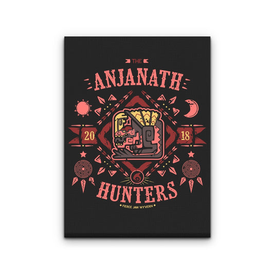 The Anjanath Hunters - Canvas Print