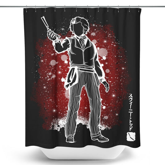 The Barber (Alt) - Shower Curtain