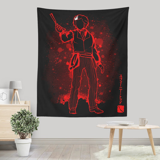 The Barber - Wall Tapestry