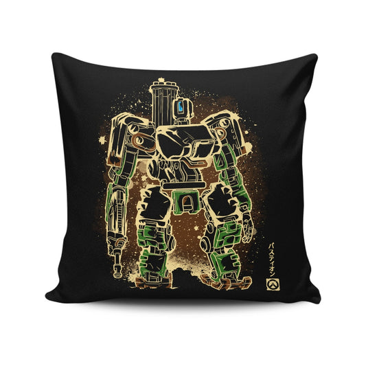 The Battle Automaton - Throw Pillow