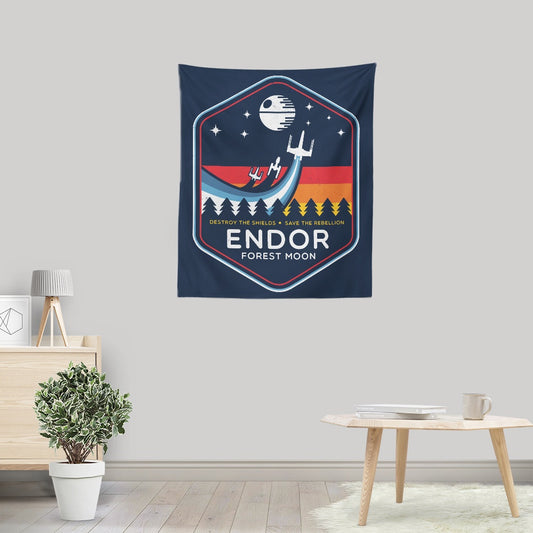 The Battle of Endor - Wall Tapestry