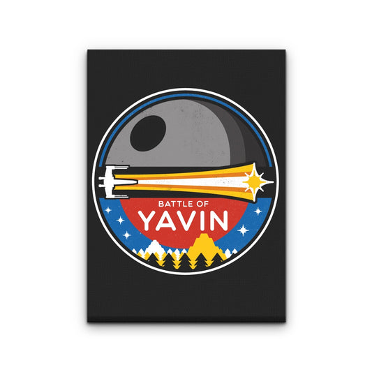 The Battle of Yavin - Canvas Print