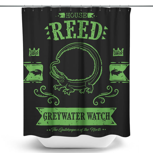 The Black Lizard - Shower Curtain