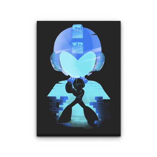 The Blue Bomber - Canvas Print