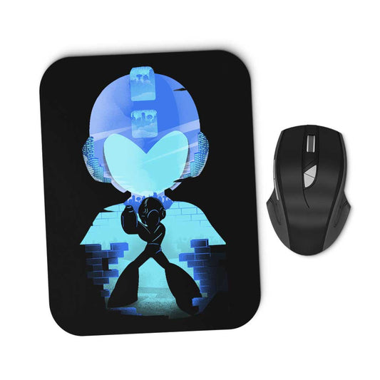 The Blue Bomber - Mousepad