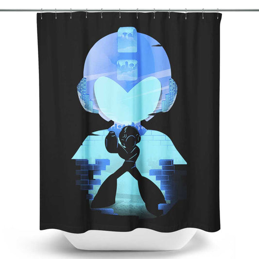 The Blue Bomber - Shower Curtain