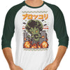 The Broccoli Christmas - 3/4 Sleeve Raglan T-Shirt