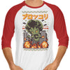 The Broccoli Christmas - 3/4 Sleeve Raglan T-Shirt