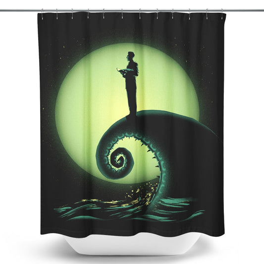 The Call Before Christmas - Shower Curtain
