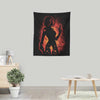 The Charming Black Widow - Wall Tapestry