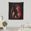 The Charming Black Widow - Wall Tapestry