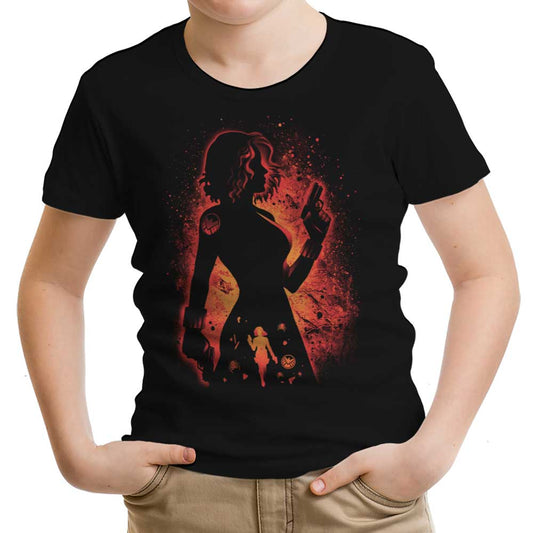 The Charming Black Widow - Youth Apparel