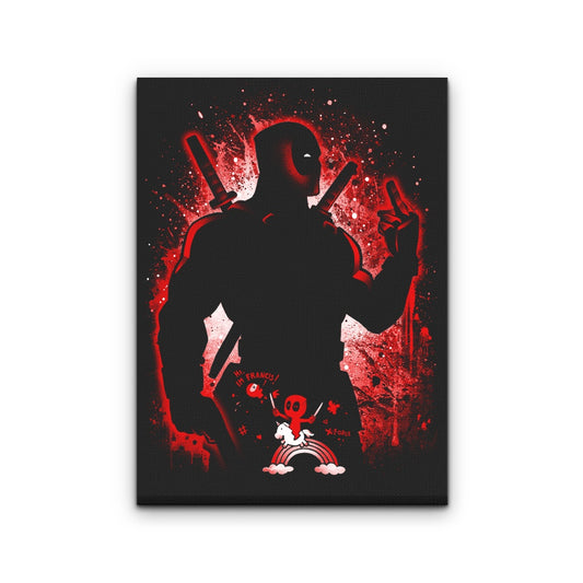 The Chatty Merc - Canvas Print