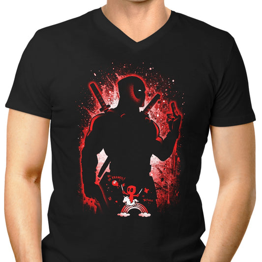 The Chatty Merc - Men's V-Neck