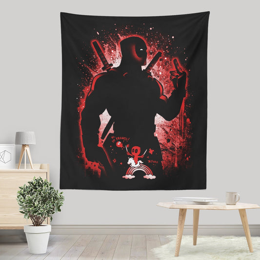 The Chatty Merc - Wall Tapestry