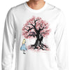 The Cheshire's Tree Sumi-e - Long Sleeve T-Shirt