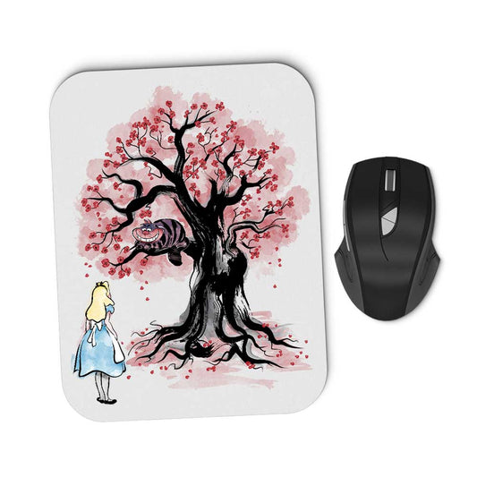 The Cheshire's Tree Sumi-e - Mousepad