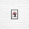 The Cheshire's Tree Sumi-e - Posters & Prints