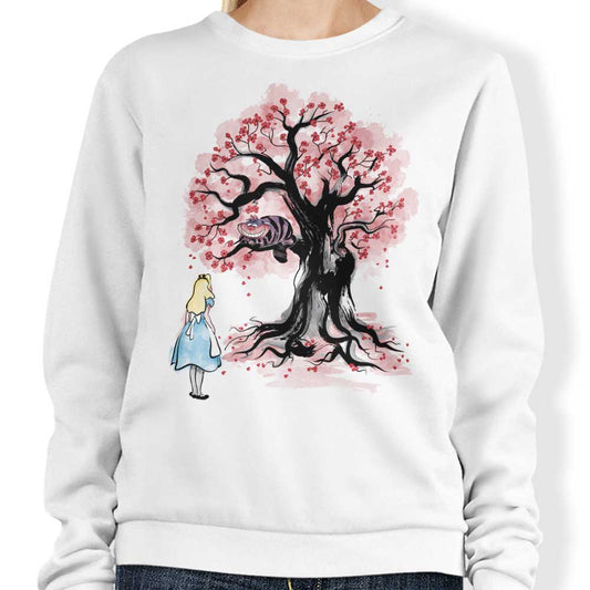 The Cheshire's Tree Sumi-e - Sweatshirt