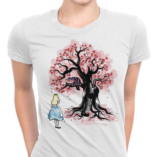 The Cheshire's Tree Sumi-e - Women's Apparel