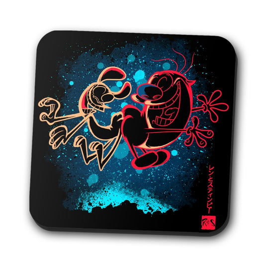 The Chihuahua and the Cat - Coasters